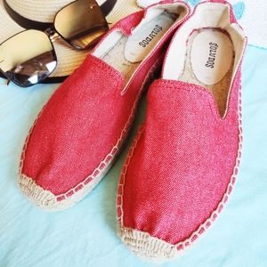 SOLUDOS Espadrilles Color Red size 7